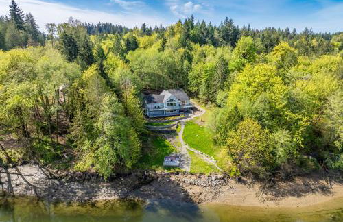 Shelton Waterfront, Fire pit, Hot tub, Game, Beach - Foto 1