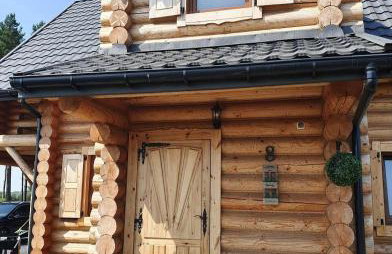 Dom Wakacyjny Złoto Północy na wyłączność, parking, plac zabaw, tarasy - Foto 12