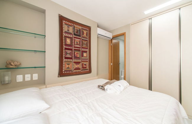 Excelente flat em Setúbal, Boa Viagem 1Q 3 pessoas. Conforto e ótima localização PM805 - Photo 4