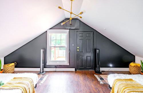 Jungle House Chillicothe Sleeps 24 Downtown Ohio Free Parking - Walk to Historic District - 5BR Luxury Home - Pet Friendly - King Beds - Over 5,800 Five Star Stays - Foto 64