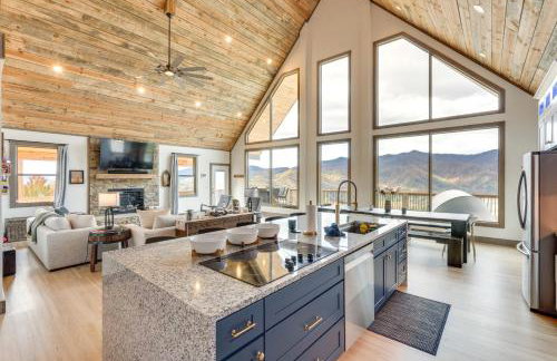 Blue Ridge Mountain-View Cabin with Hot Tub and Deck! - Foto 12