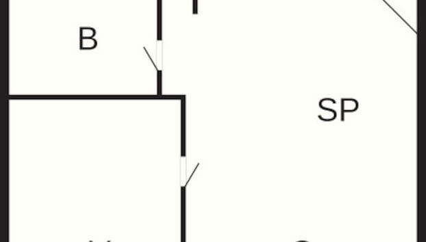 2 Person Holiday Home in Hejls - Foto 2, Plano