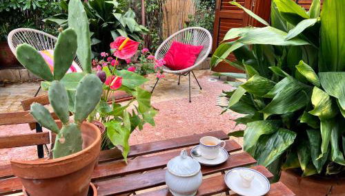 la casetta tra laguna e mare Poetto - Foto 3, Garden, Garden view