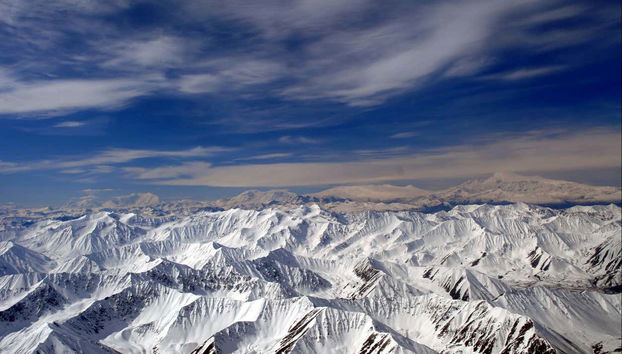 Veduta dall'aeroplano