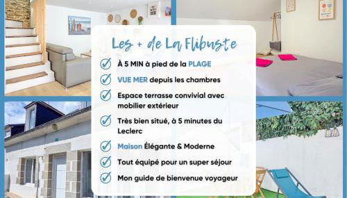 La Flibuste, Vue Mer, Plage à Pied & Parking - Foto 4
