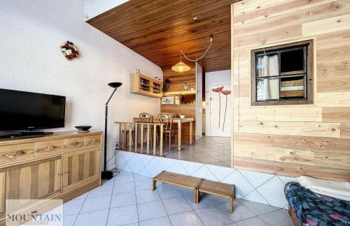 Résidence Agena - STUDIO CABINE 4 PERSONNES SUR FRONT DE NEIGE MAE-9061 - Photo 5