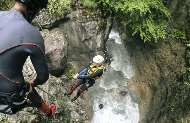 Canyoning nos Alpes suíços - Foto 3
