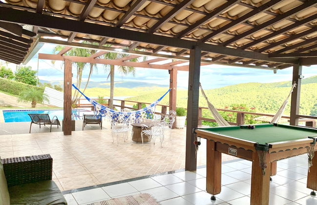 Vista do Lago - Casa para 16 pessoas com 4 quartos - Foto 24