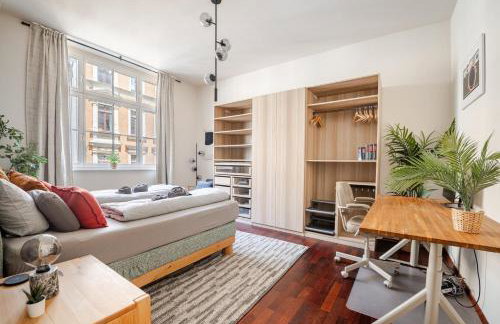 EDLER WOHNRAUM Design-Loft im Graphischen Viertel 2 Schlafzimmer mit Balkon, Miele-Kaffeevollautomat, Miele-Weinkühler, Klima, Lift, Tiefgarage & WLAN 266 Mbps - Foto 30