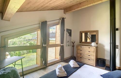 Demi-chalet de luxe avec piscine et vue Mont Blanc - FR-1-560-71 - Photo 3