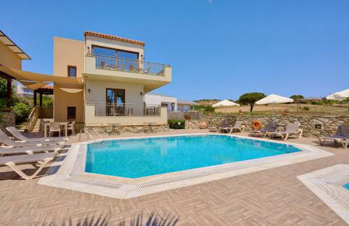 Family seaside Kladissos Villa with private heated pool! - Foto 42