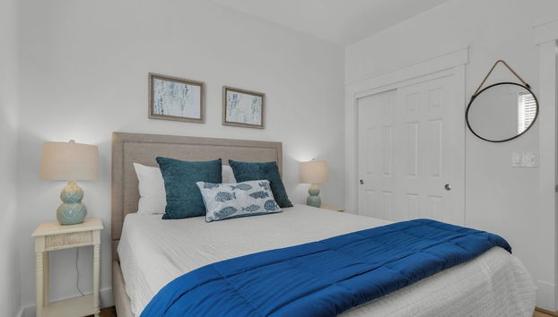 3br/2ba ~ Sleeps 6 ~ Pool Area ~ Public Beach Access! - Foto 5, Habitación