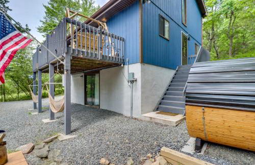 Hot Tub, Fire Pit and Barrel Sauna Poconos Abode - Foto 8