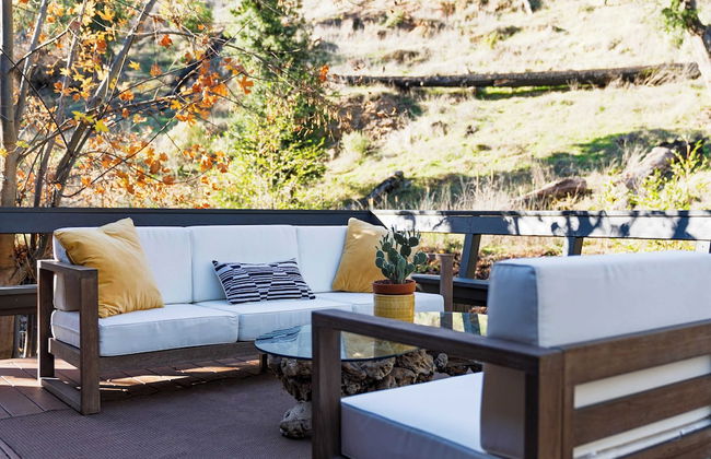 Sonoma Creek Haven Hot Tub, Firepit, Creekside Views Near Kenwood Wineries - Foto 51