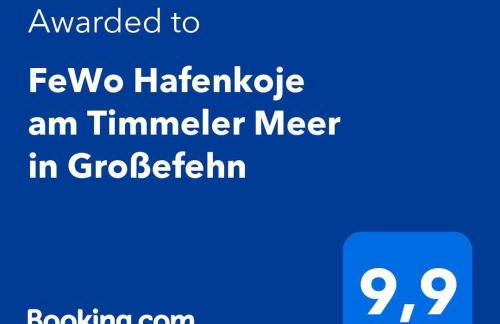 FeWo Hafenkoje am Timmeler Meer in Großefehn - Foto 1