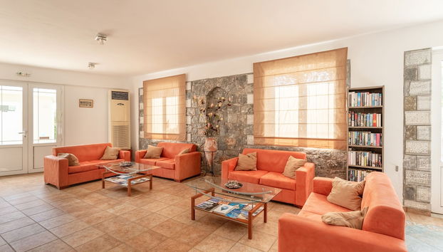 Zona de estar del vestíbulo