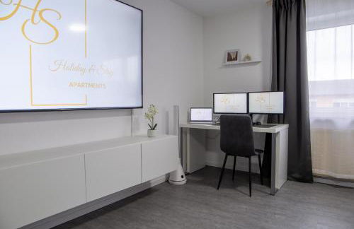 Holiday&Stay, Apartment Relax, Küche, 85Zoll TV, WLAN - Foto 3
