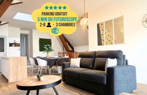 Parenthèse Poitevine - Maison 3 chambres à 5 min du Futuroscope - Foto 1