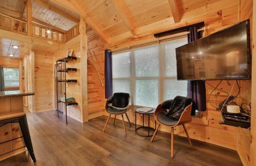 Thomas Cabin Forest Tiny Cabin With Hot Tub - Foto 31