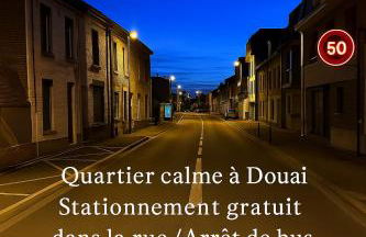Douai, studio climatisé & poétique, nuit étoilée - Foto 26