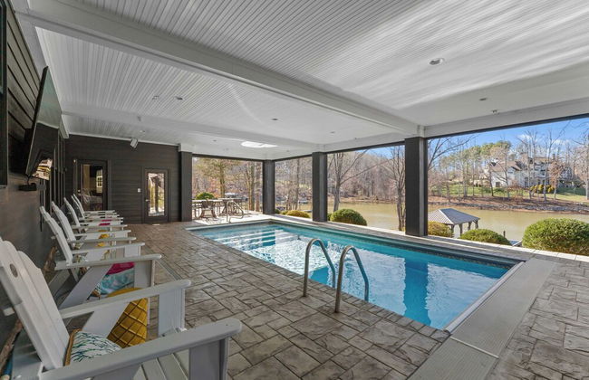 Luxury Lakefront Stay Private Dock, Indoor/outdoor Pool The Retreat - Foto 19