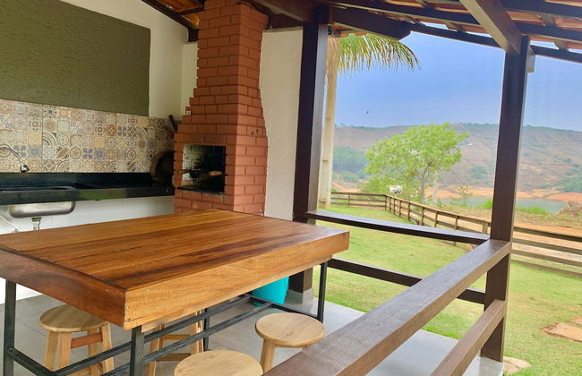 Charme e Aconchego - Casa para 10 pessoas com 3 quartos - Foto 28