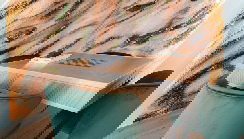 Sala de estar do lobby