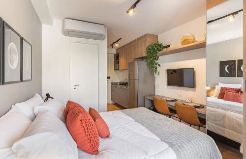 Studio aconchegante I Próximo Allianz - Foto 9