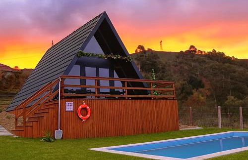 Chalés Luna In Rio escapadinha no Gerês, A-frame aconchegante vista rio e montanha aquecimento, total privacidade - Photo 25