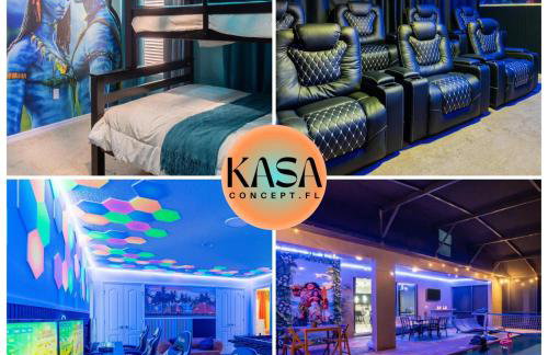 Luxury 8BR Villa with Pool, Spa, Theater & Game Room near Disney - Foto 1