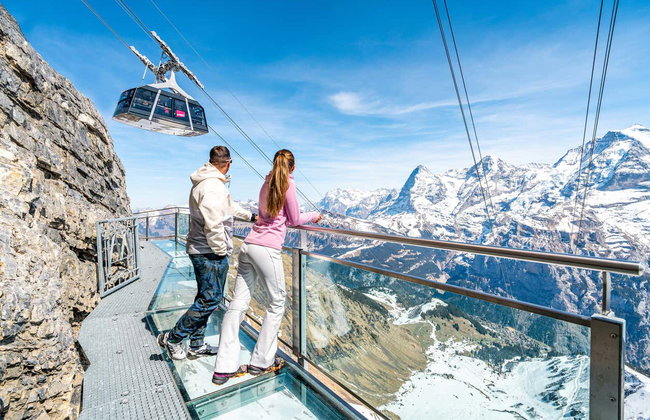 Téléphérique de Schilthorn + Piz Gloria et Thrill Walk Birg - Photo 2
