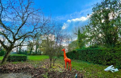 Maison La Clairière - Jardin et parking - 10 pers - 4 chambres - 15 min de Lyon - Foto 15