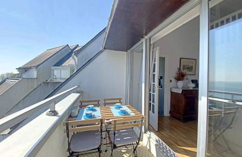 REF 434 Ploemeur Lomener appartement duplex type 4 vue mer - Foto 9