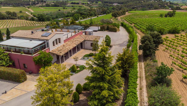 Visita a la bodega Mas Bertran - Foto 2, Vista aérea de la Bodega Mas Bertran