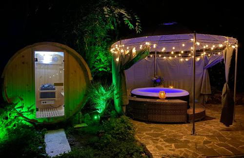 Ferienvilla Whirlpool Fasssauna direkt am Rhein - Foto 5