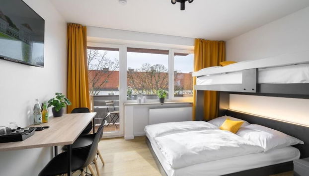 Homaris Apartments München Laim - Foto 5, Habitación