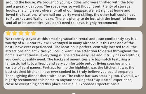 Petoskey Falls Escape-Hot Tub/Dogs/Petoskey/Boyne - Photo 8