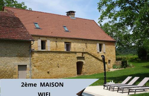 Domaine avec piscine à Milhac dans le Lot 4 étoiles 2 gîtes - Foto 26