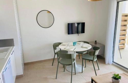 T2 neuf vue mer, piscine chauffée N194 - Foto 5