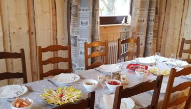 La Pinéguette maison 12 personnes spa 6 pers décoration chalet sauna 4 pers - Foto 1