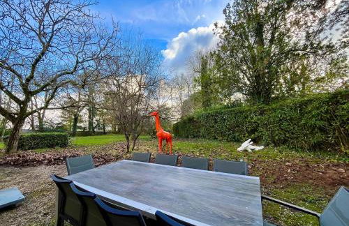 Maison La Clairière - Jardin et parking - 10 pers - 4 chambres - 15 min de Lyon - Foto 11