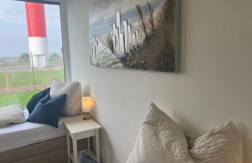 Ferienwohnung Marienleuchte - BeltBlick 1 - Erste Reihe Meerblick, 2 Schlafzimmer, Garten - Foto 15