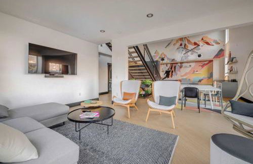 Bright 2BR SLC Apt Hot Tub Parking - Foto 42