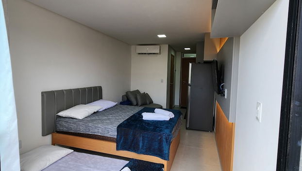 Flat Ofurô 15 VP by La Playa - Foto 5, Habitación