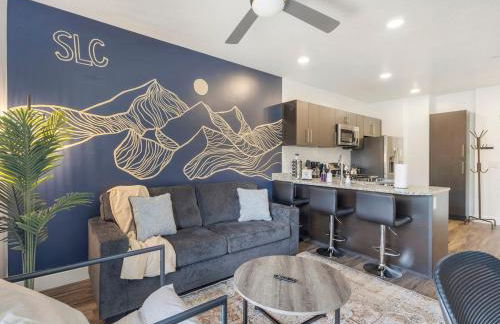 Downtown SLC Apartment - King Bed - Gym - Smart TV - Foto 5