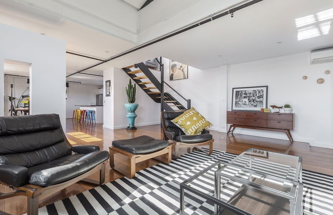 StayCentral - Fitzroy Converted Warehouse Penthouse - Foto 18