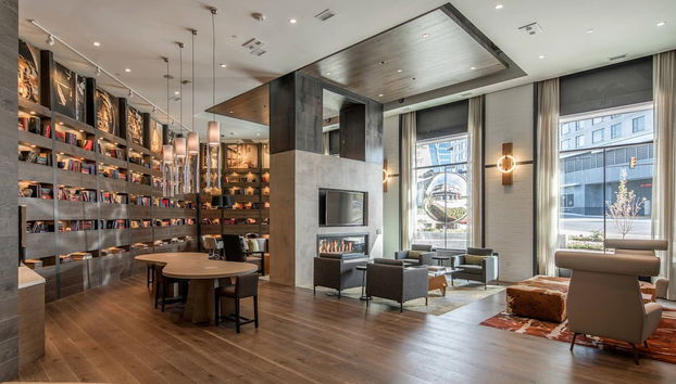 Zona de estar del vestíbulo