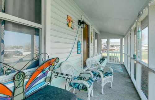 2 Mi to Redfish Bay Aransas Pass Home with Fire Pit - Foto 21