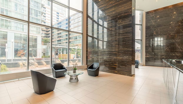 Zona de estar del vestíbulo