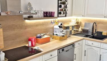 Villa Confort Jacuzzi Clim Parking classé 3 étoiles - Photo 5, stove, dishwasher, pet friendly, toaster, minibar